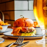Thumbnail 2 - Gourmet Burger Meal and a Craft Beer for Two