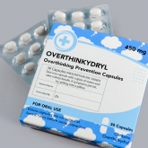 Thumbnail 1 - Overthinkydryl - Joke Prescription Mint Sweets