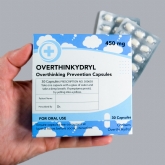 Thumbnail 2 - Overthinkydryl - Joke Prescription Mint Sweets