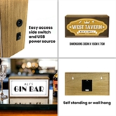 Thumbnail 12 - Personalised Bar Light Boxes