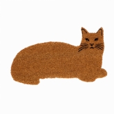 Thumbnail 1 -  Coir Cat Shaped Doormat