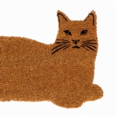 Thumbnail 2 -  Coir Cat Shaped Doormat