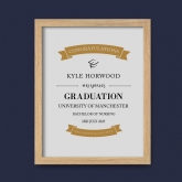 Thumbnail 8 - Personalised Graduation Certificate Prints