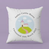 Thumbnail 4 - Personalised Girls Christening Cushion