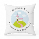 Thumbnail 5 - Personalised Girls Christening Cushion