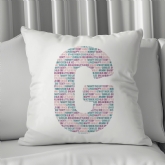 Thumbnail 1 - Personalised Letter Cushion