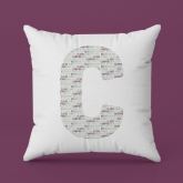 Thumbnail 5 - Personalised Letter Cushion