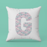 Thumbnail 7 - Personalised Letter Cushion