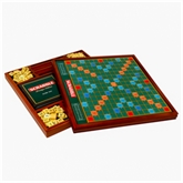 Thumbnail 3 - Prestige Scrabble with Rotating Turntable & Wooden Storage Box