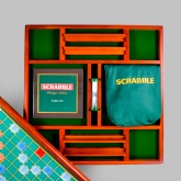 Thumbnail 3 - Prestige Scrabble with Rotating Turntable & Wooden Storage Box