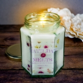 Thumbnail 1 - Sweet Pea Scented Jam Jar 50 Hr Burntime Candle 