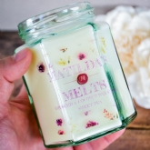 Thumbnail 3 - Sweet Pea Scented Jam Jar 50 Hr Burntime Candle 