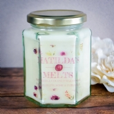 Thumbnail 4 - Plum, Rose & Patchouli Scented Jam Jar 50 Hr Burntime Candle 