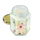 Thumbnail 7 - Plum, Rose & Patchouli Scented Jam Jar 50 Hr Burntime Candle 