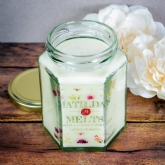 Thumbnail 5 - Lemon Verbena Scented Jam Jar 50 Hr Burntime Candle 