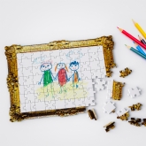 Thumbnail 1 - Framed Drawing Jigsaw Puzzle