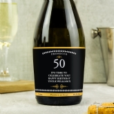 Thumbnail 2 - Personalised 50th Birthday Bottle of Prosecco