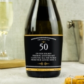 Thumbnail 2 - Personalised 50th Anniversary Bottle of Prosecco