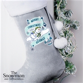 Thumbnail 3 - Personalised The Snowman and the Snowdog Luxury Christmas Stocking