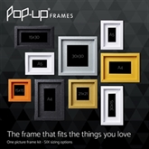 Thumbnail 1 - Pop-Up Picture Frames - 6 Sizes in 1