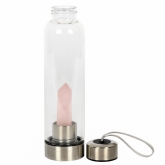 Thumbnail 3 - Crystal Infused Glass Water Bottles