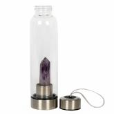 Thumbnail 9 - Crystal Infused Glass Water Bottles