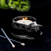 Thumbnail 1 - Black Cat Ceramic Tealight Candle Holder