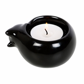 Thumbnail 3 - Black Cat Ceramic Tealight Candle Holder