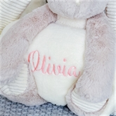Thumbnail 2 - Personalised Bunny Baby Blanket