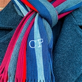 Thumbnail 2 - Personalised Monogrammed Scarf