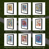 Thumbnail 4 - A3 Framed Football Shirt History Prints