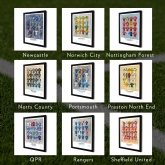 Thumbnail 5 - A3 Framed Football Shirt History Prints