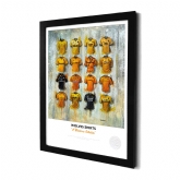 Thumbnail 8 - A3 Framed Football Shirt History Prints