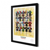 Thumbnail 5 - A3 Framed Rugby Shirt History Prints