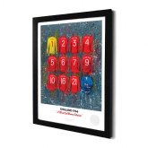 Thumbnail 3 - A3 Framed International Football Team Prints