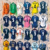 Thumbnail 9 - A3 Framed International Football Team Prints