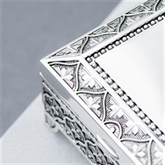 Thumbnail 3 - Personalised Miniature Mosaic Silver Trinket Box