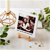 Thumbnail 1 - Personalised Ceramic Sister's Photo and Mini Easel