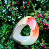 Thumbnail 3 - Ceramic Robin Bird Feeder