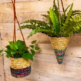 Thumbnail 1 - Artisan Hanging Planters