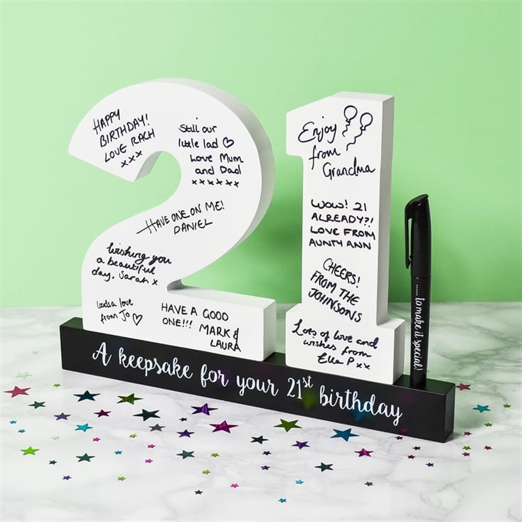 21st Birthday Gifts Present Ideas For Her Find Me A Gift