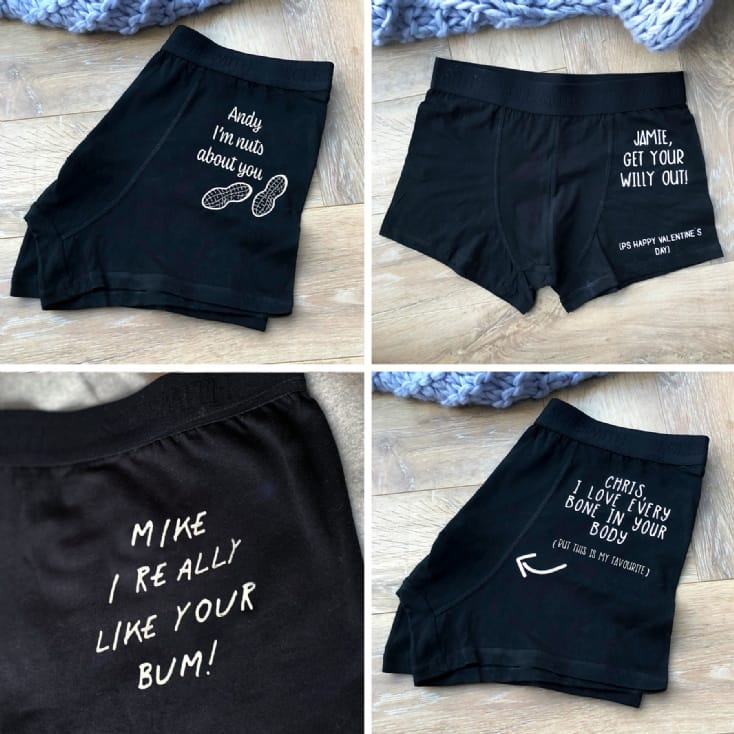 Nutty About You Personalised Boxers