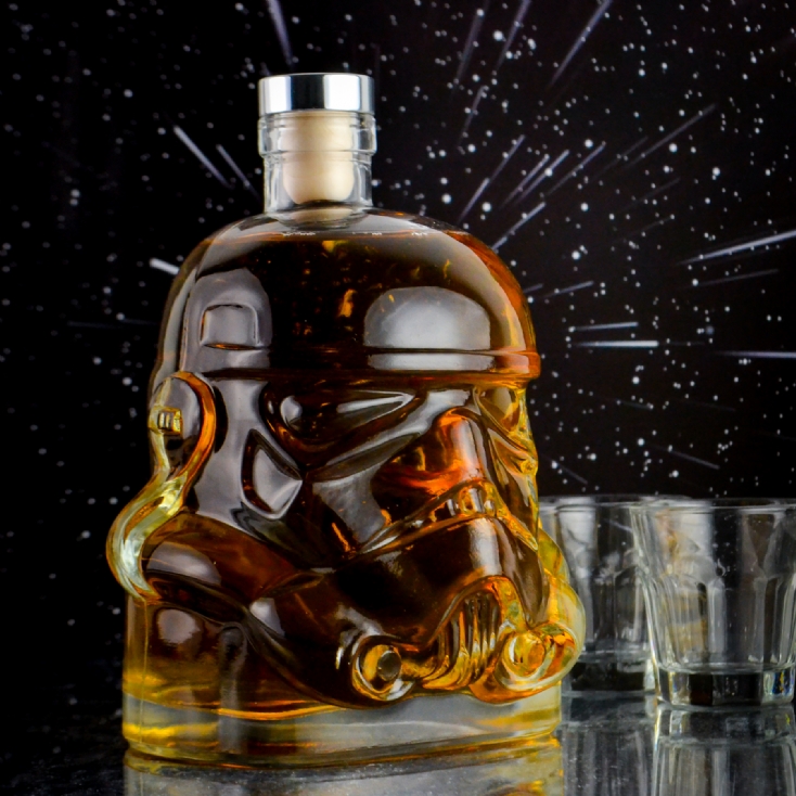 Official Star Wars Original Stormtrooper Helmet Whisky Brandy Decanter  750ml for sale online