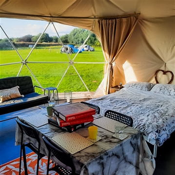 Two Night Geodome Escape at Sherwood Forest