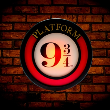 Harry Potter Platform 9 3/4 Lamp