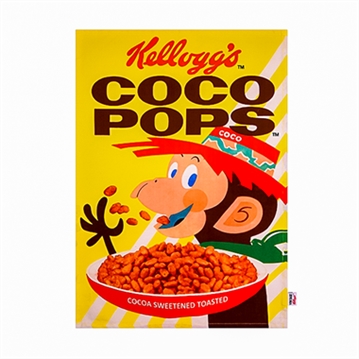 Vintage Kelloggs Coco Pops Tea Towel