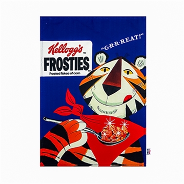 Vintage Kelloggs Frosties Tea Towel