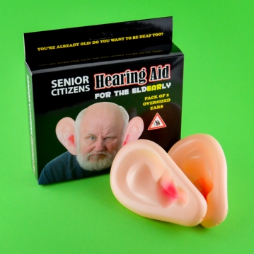 Hearing aid deals joke gift