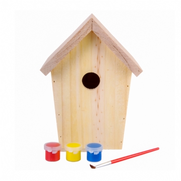 Paint Your Own Birdhouse Nestbox