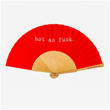 Hot as Fuck Hand Fan